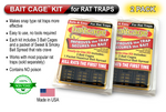 Bait Cage Kit for Rat Traps 2 PACK | Ships SAME DAY*