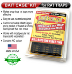 Bait Cage Kit for Rat Traps Single Pack | Ships SAME DAY*